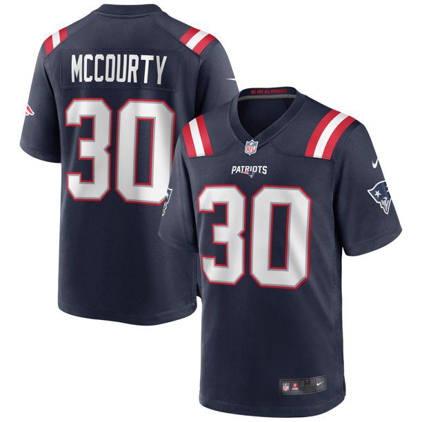 Men New England Patriots #30 Jason McCourty Nike Navy Game NFL Jersey